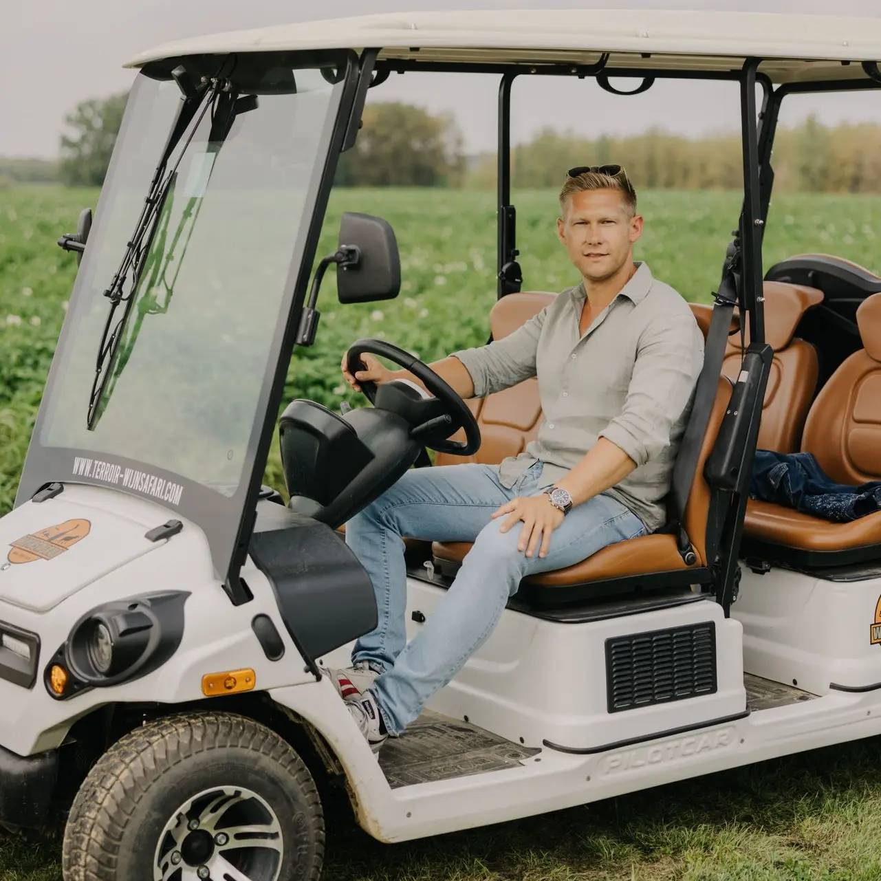 Joppe Theunis, oprichter Terroir Wijnsafari